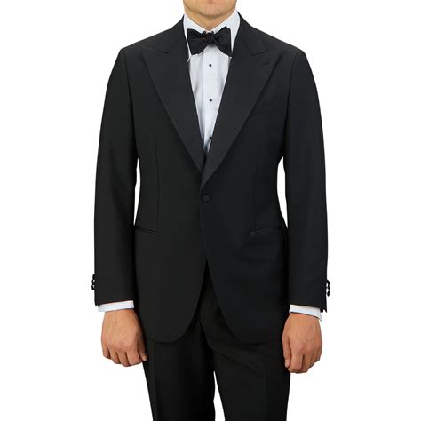 prada shawl tuxedo|Black Wool and mohair tuxedo .